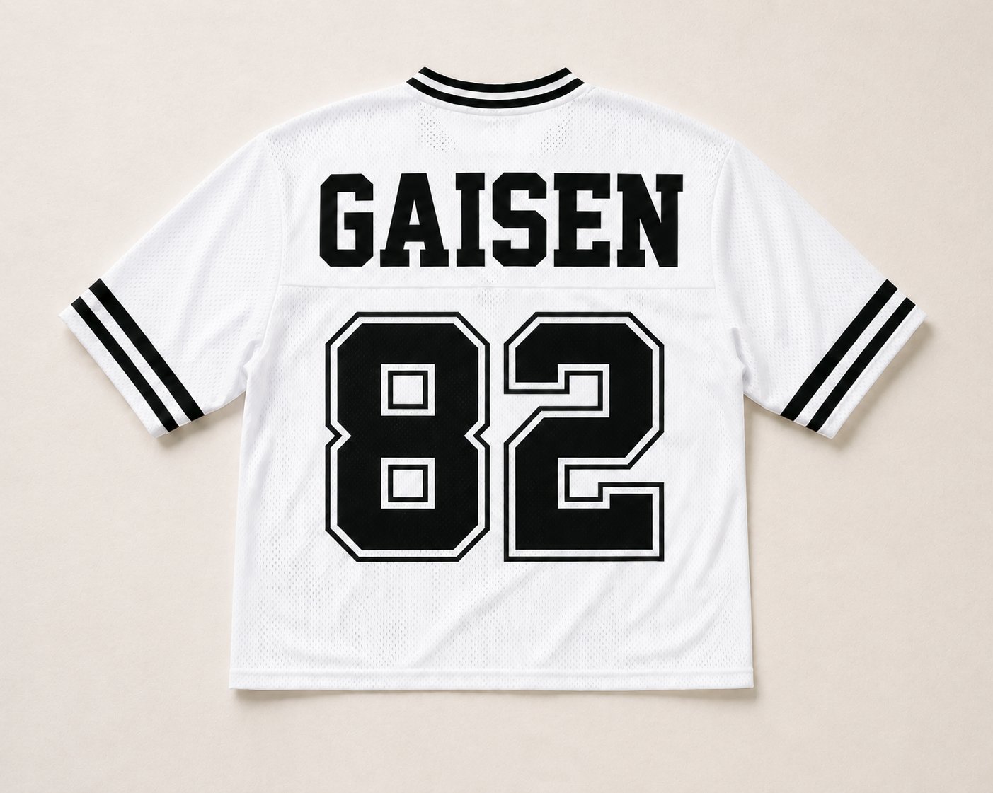 Gaisen White Jersey Back